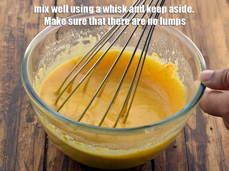 Step 7 – <p><span style="background-color:rgb(255,255,255);color:rgb(0,0,0);">Mix well using a whisk and keep aside. Make sure that there are no …