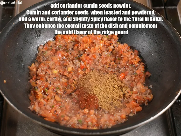 Step 15 – <p>Add 2 tsp <a href="https://www.tarladalal.com/glossary-coriander-cumin-seeds-powder-dhania-jeera-powder-375i">coriander-cumin seeds (dhania-jeera) powder</a>. Cumin and coriander seeds, when toasted and …