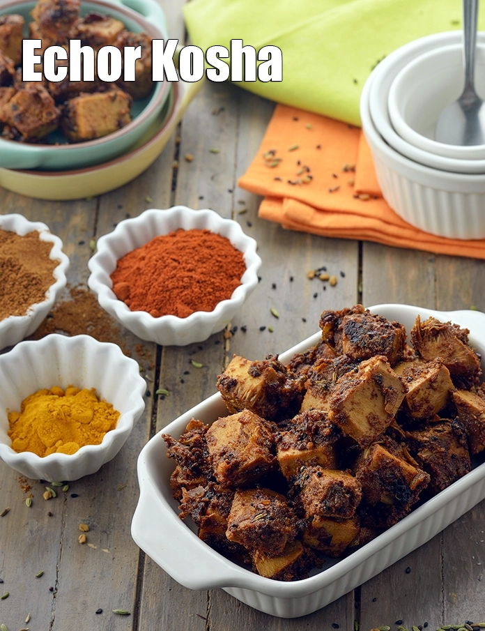 Step 7 – <p><span style="background-color:rgb(255,255,255);color:rgb(0,0,0);">Serve <strong>Bengali Style Jackfruit Curry, Echor Kosha </strong>hot.</span></p>