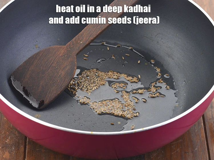 Step 12 – <p>Heat the <span style="background-color:rgb(255,255,255);color:rgb(0,0,0);">1 tsp </span><a href="https://www.tarladalal.com/glossary-oil-671i"><u>oil</u></a> in a deep kadhai and add the <span …