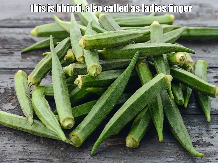 Step 3 – <p>This is <strong>bhindi</strong>, also called as <strong>ladies finger,</strong> available throughout the year.&nbsp;</p>