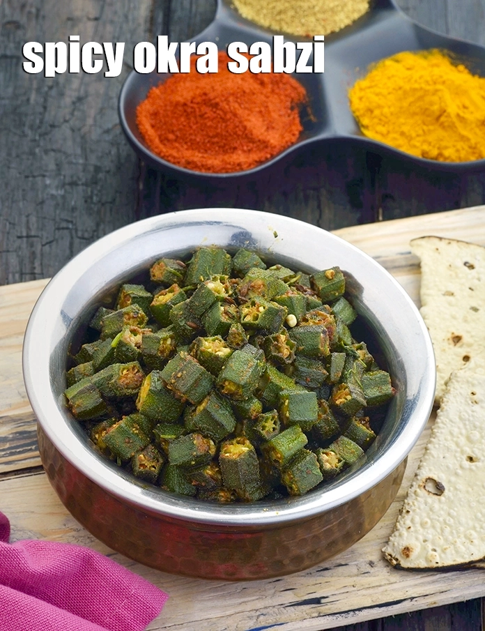 Step 22 – <p>To serve <strong>bhinda nu shaak recipe | spicy okra sabzi | Gujarati bhindi ki sabzi …