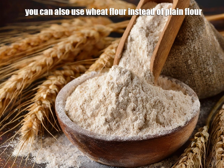 Step 45 – <p>You can also use <strong>wheat flour</strong> instead of plain flour.</p>