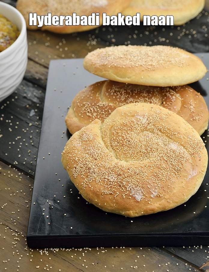 Step 27 – <p><span style="background-color:rgb(255,255,255);color:rgb(0,0,0);">Serve <strong>Bakar Khani Naan, Hyderabadi Baked Naan</strong> immediately.</span></p>