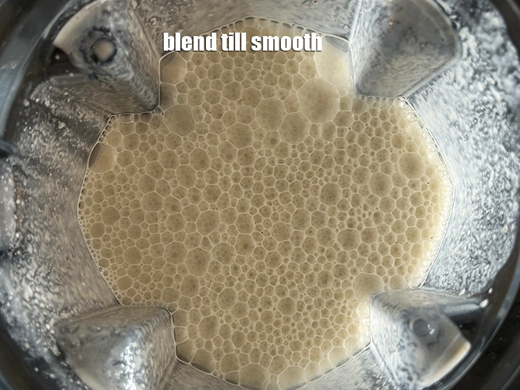 Step 3 – <p><span style="background-color:rgb(255,255,255);color:rgb(0,0,0);">Blend till smooth.</span></p>