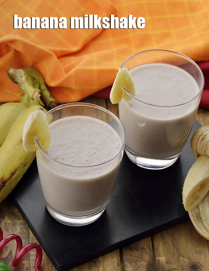 Step 5 – <p><span style="background-color:rgb(255,255,255);color:rgb(0,0,0);">Serve <strong>Banana Milkshake</strong> immediately.</span></p>