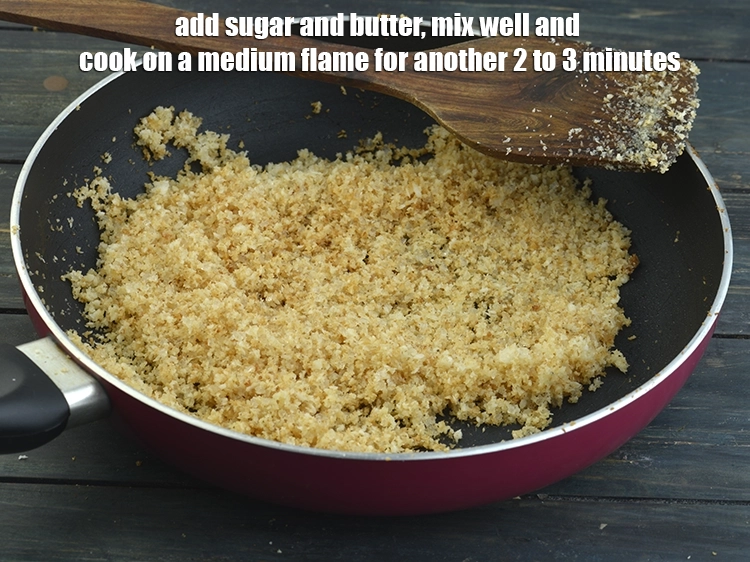 Step 2 – <p><span style="background-color:rgb(255,255,255);color:rgb(0,0,0);">Add the 2 tbsp </span><a href="https://www.tarladalal.com/glossary-sugar-chini-shakkar-278i"><u>sugar</u></a><span style="background-color:rgb(255,255,255);color:rgb(0,0,0);"> and 2 tbsp </span><a href="https://www.tarladalal.com/glossary-butter-makhan-233i#ing_3123"><u>melted butter</u></a><span style="background-color:rgb(255,255,255);color:rgb(0,0,0);">, …