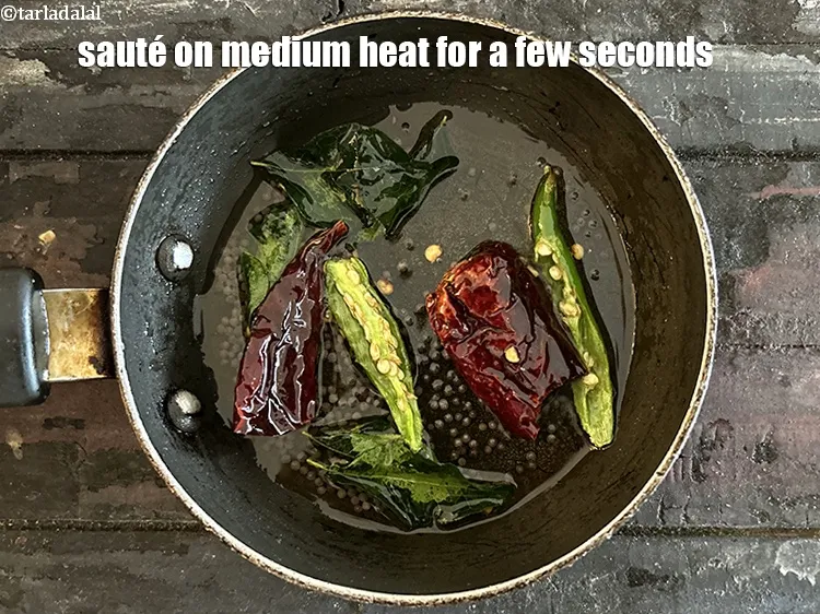 Step 47 – <p>Saute on a medium flame for a few seconds.</p>