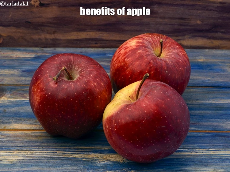 Step 4 – <p><strong>Apple benefits</strong> are numerous because they contain a variety of phytochemicals, including quercetin, catechin, phloridzin …