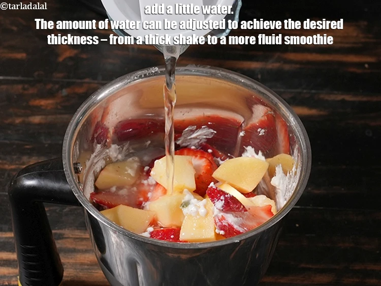 Step 11 – <p>Add a little <strong>water</strong>. The amount of water can be adjusted to achieve the desired …