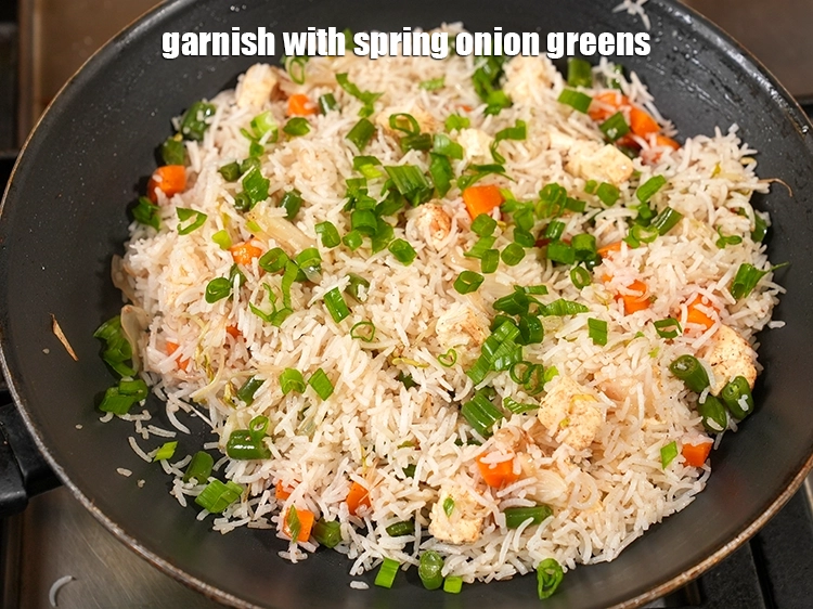 Step 17 – <p>Garnish <strong>5 spice fried rice | Chinese veg&nbsp;5 spice fried rice |&nbsp;5 spice fried rice …