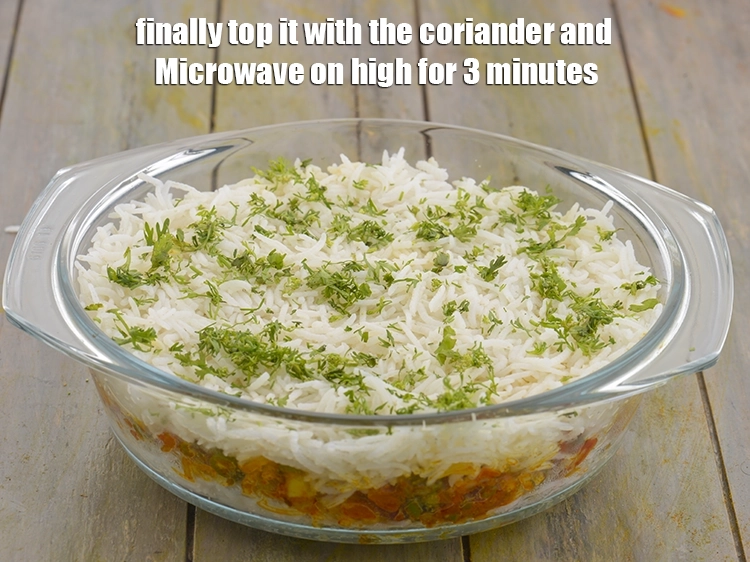 Step 9 – <p><span style="background-color:rgb(255,255,255);color:rgb(0,0,0);">Finally top it with the finely </span><a href="https://www.tarladalal.com/glossary-coriander-dhania-kothmir-369i#ing_2365"><u>chopped coriander (dhania)</u></a><span style="background-color:rgb(255,255,255);color:rgb(0,0,0);"> and Microwave on …
