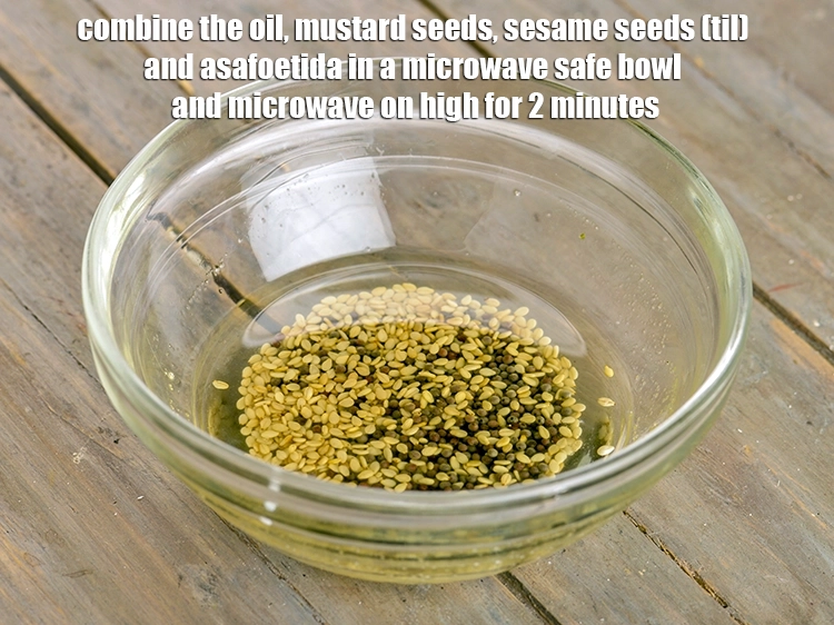 Step 5 – <p><span style="background-color:rgb(255,255,255);color:rgb(0,0,0);">Combine the 2 tbsp </span><a href="https://www.tarladalal.com/glossary-oil-671i"><u>oil</u></a><span style="background-color:rgb(255,255,255);color:rgb(0,0,0);">, 1 tsp </span><a href="https://www.tarladalal.com/glossary-mustard-seeds-sarson-rai-sarson-ke-beej-525i"><u>mustard seeds ( rai …
