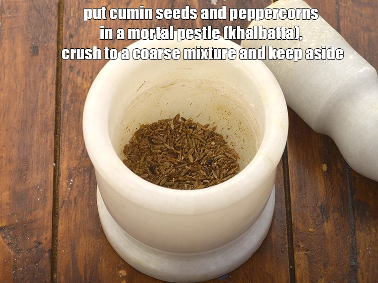 Step 18 – <p><span style="background-color:rgb(255,255,255);color:rgb(0,0,0);">Combine the 1/2 tsp </span><a href="https://www.tarladalal.com/glossary-cumin-seeds-jeera-zeera-381i"><u>cumin seeds (jeera)</u></a><span style="background-color:rgb(255,255,255);color:rgb(0,0,0);"> and 3 whole </span><a href="https://www.tarladalal.com/glossary-black-peppercorns-kali-mirch-kalimirch-566i"><u>black …
