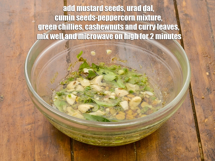 Step 21 – <p><span style="background-color:rgb(255,255,255);color:rgb(0,0,0);">Add 1/2 tsp </span><a href="https://www.tarladalal.com/glossary-mustard-seeds-sarson-rai-sarson-ke-beej-525i"><u>mustard seeds ( rai / sarson)</u></a><span style="background-color:rgb(255,255,255);color:rgb(0,0,0);">, 1/2 tsp </span><a …