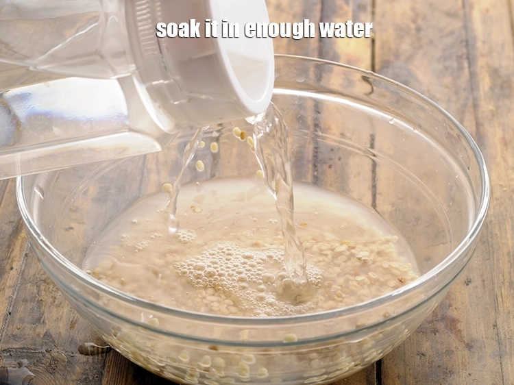 Step 3 – <p>Soak it in enough water.</p>
