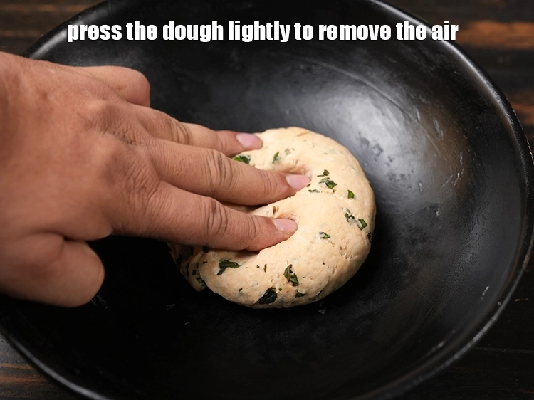 Step 16 – <p><span style="background-color:rgb(255,255,255);color:rgb(0,0,0);">To make <strong>pudina kulcha recipe | mint kulcha | healthy whole wheat kulcha | …