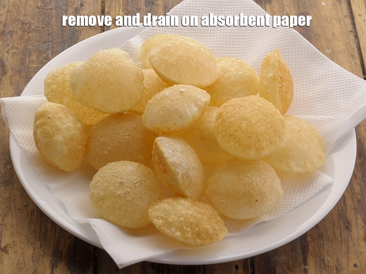 Step 16 – <p>Remove and drain on absorbent paper. It is very important to drain off excess oil …