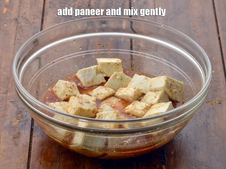 Step 2 – <p><span style="background-color:rgb(255,255,255);color:rgb(0,0,0);">Add the 1 cup </span><a href="https://www.tarladalal.com/glossary-paneer-cottage-cheese-chenna-985i#ing_3095"><u>paneer (cottage cheese) cubes</u></a><span style="background-color:rgb(255,255,255);color:rgb(0,0,0);"> and mix gently.</span></p>