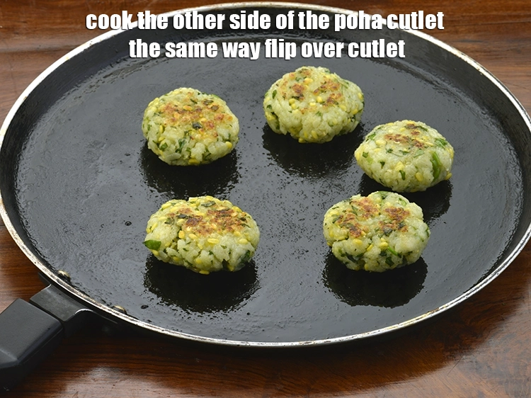 Step 34 – <p>Cook the other side of the poha cutler the same way. Flip over and our<strong> …