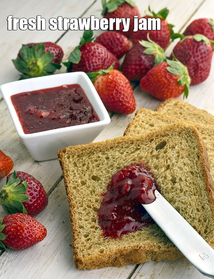 Step 13 – <p>Serve <strong>strawberry jam recipe | fresh strawberry jam | Indian style strawberry jam | quick …