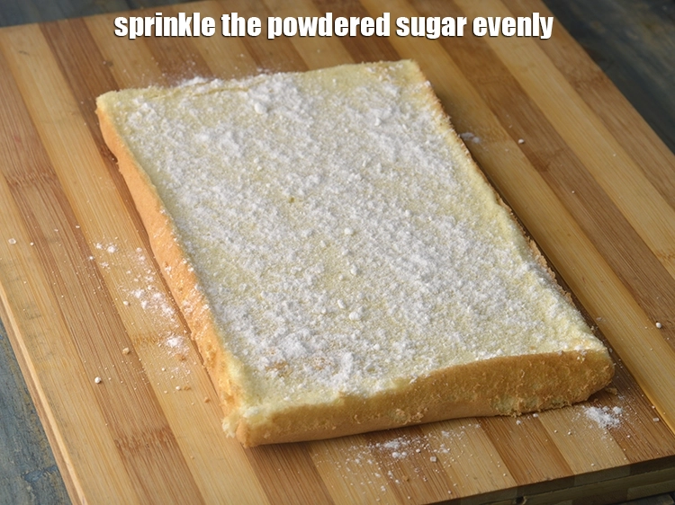 Step 7 – <p><span style="background-color:rgb(255,255,255);color:rgb(0,0,0);">Sprinkle the 2 tbsp </span><a href="https://www.tarladalal.com/glossary-powdered-sugar-280i"><u>powdered sugar</u></a><span style="background-color:rgb(255,255,255);color:rgb(0,0,0);"> evenly.</span></p>