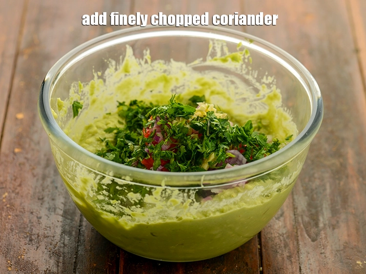 Step 10 – <html><head></head><body><p>Add 1 tbsp&nbsp;finely&nbsp;<a href="glossary-chopped-coriander-783i">chopped coriander (dhania)</a> for a fresh irresistibility factor.</p></body></html>