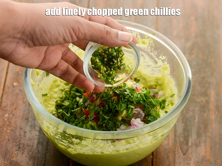 Step 11 – <html><head></head><body><p>Add 1 tsp&nbsp;finely&nbsp;<a href="glossary-chopped-green-chilli-820i">chopped green chillies</a>. Fresh jalapenos, smoked paprika, cayenne pepper, chilli powder are …
