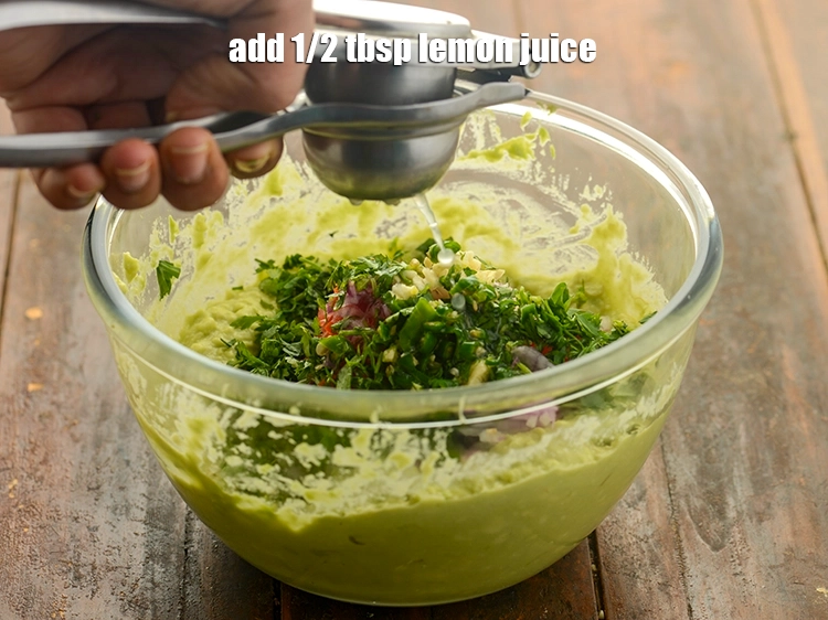 Step 12 – <html><head></head><body><p>Add 1/2 tbsp&nbsp;<a href="glossary-lemon-juice-numbi-ka-ras-nimbu-ka-juice-471i">lemon juice</a>. A splash of acidity will help to balance the richness …