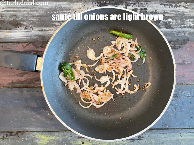 Step 18 – <p>Sauté till they are lightly browned.</p>