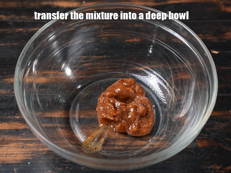 Step 11 – <p>Transfer the <strong>mixture</strong> into a deep bowl.</p>