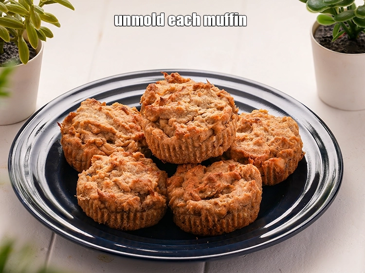 Step 25 – <p><span style="background-color:rgb(255,255,255);color:rgb(34,34,34);font-family:Arial, Helvetica, sans-serif;">Unmold each muffin.</span></p>
