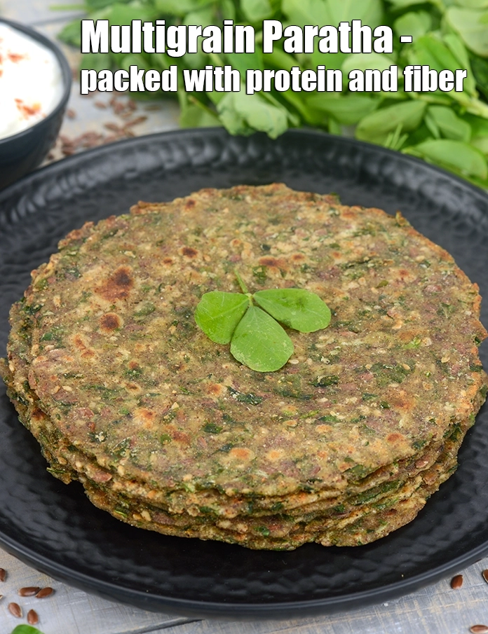 Step 25 – <p><strong>Multigrain Paratha - packed with protein and fiber.&nbsp;</strong></p>