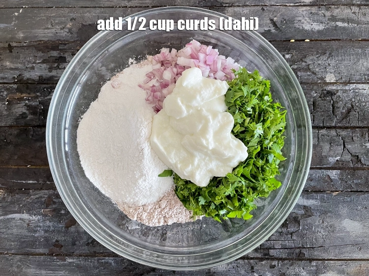 Step 10 – <html><head></head><body><p>Add&nbsp;1/2 cup&nbsp;<a href="glossary-curd-dahi-yogurt-yoghurt-383i">curds (dahi)</a>.</p></body></html>