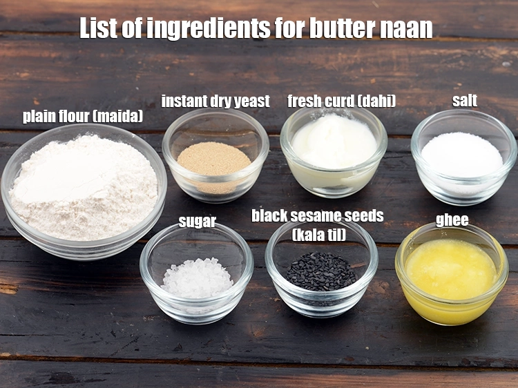Step 35 – <p><span class="text-big"><strong>What is butter naan made of?</strong></span></p><p><i><u>See below image of List of ingredients for </u><strong><u>butter …
