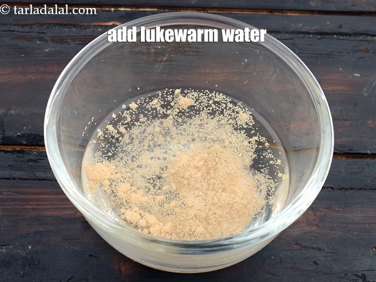 Step 4 – <p>Add 5 tbsp of <strong>lukewarm water</strong>. Dip your finger in water to check the ideal …