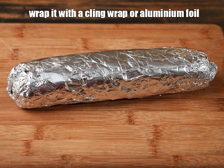 Step 28 – <p>Wrap it with a cling wrap or aluminium foil.</p>