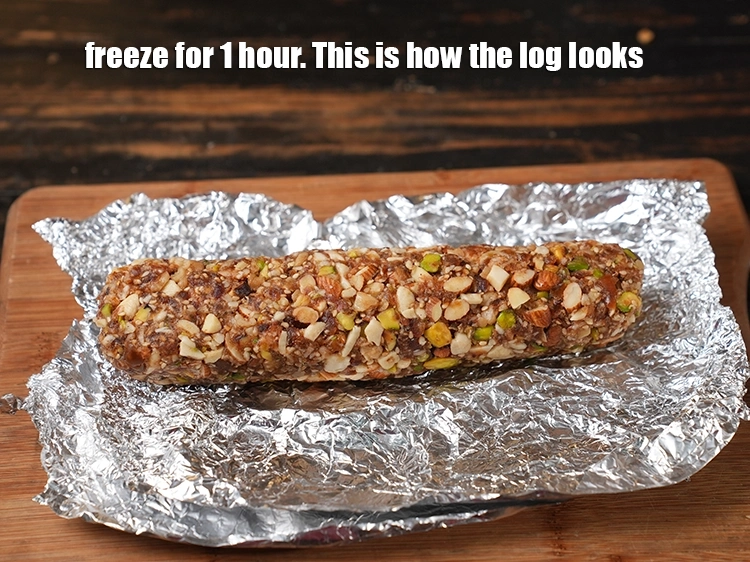 Step 29 – <p><strong>freeze</strong> for 1 hour. This is how the log looks.</p>