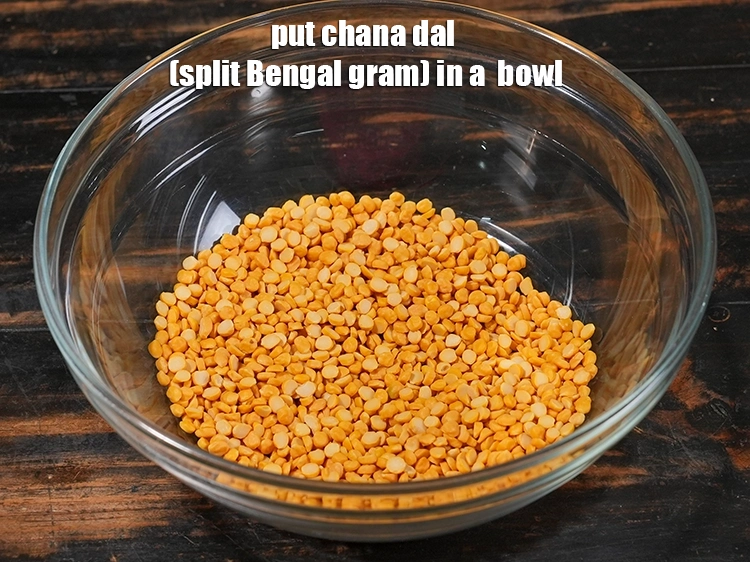 Step 20 – <p>To soak <strong>chana dal</strong>, Put <a href="https://www.tarladalal.com/glossary-chana-dal-split-Bengal-gram-285i"><u>chana dal (split Bengal gram)</u></a> in a &nbsp;bowl.&nbsp;One cup …