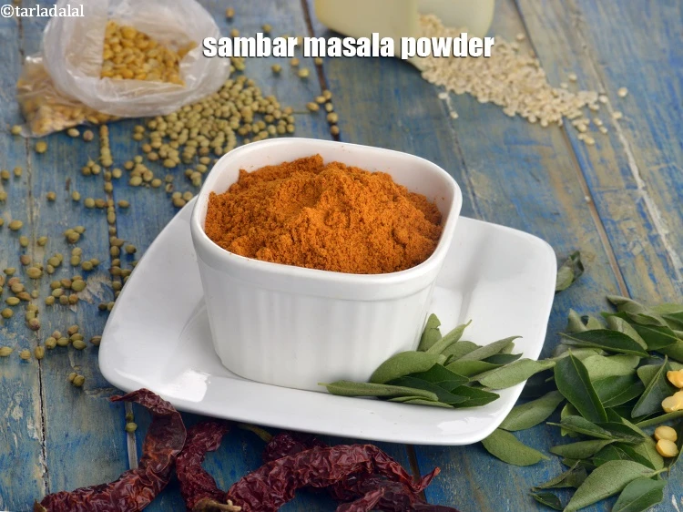 Step 55 – <p>The sambar masala paste can be replaced with our recipe of <a href="https://www.tarladalal.com/south-indian-sambar-powder-sambar-masala-powder-at-home-30828r">sambar masala powder</a>. …