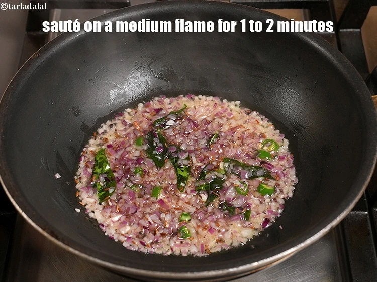 Step 23 – <p>Sauté on a medium flame for 1 to 2 minutes.</p>