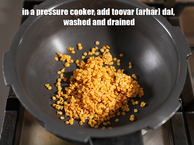 Step 9 – <html><head></head><body><p>To make <strong>cooking the 5 dals&nbsp;for panchmel dal, </strong>in a pressure cooker put&nbsp;<span style="background-color:rgb(255,255,255);color:rgb(0,0,0);">5 tbsp …