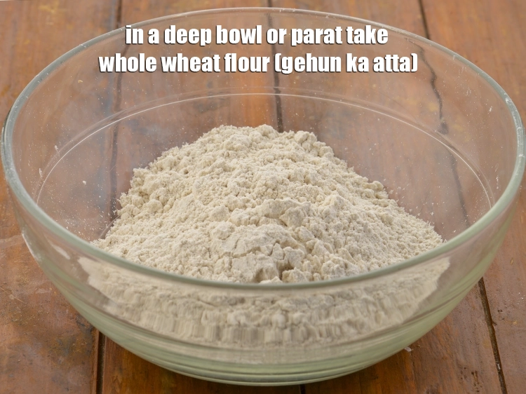 Step 3 – <p>To make the <strong>Whole Wheat Bhakri, Soft Gujarati Bhakri</strong> recipe, in a deep bowl or …