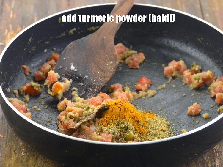 Step 24 – <p>Also, add the <span style="background-color:rgb(255,255,255);color:rgb(0,0,0);">1/2 tsp </span><a href="https://www.tarladalal.com/glossary-turmeric-powder-haldi-645i"><u>turmeric powder (haldi)</u></a> for the taste. What many …