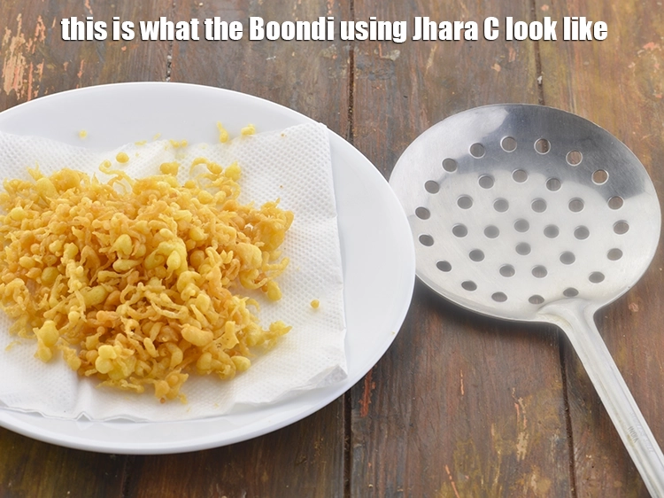 Step 24 – <p>This is what the <strong>Boondi</strong> using <strong>Jhara C </strong>look like.</p>