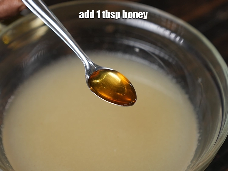 Step 29 – <p><span style="background-color:rgb(255,255,255);color:rgb(0,0,0);">Add&nbsp;1 tbsp&nbsp;</span><a href="https://www.tarladalal.com/glossary-honey-467i"><u>honey</u></a><span style="background-color:rgb(255,255,255);color:rgb(0,0,0);">. I used&nbsp;1/2 tablespoon honey and the taste was perfect. The …