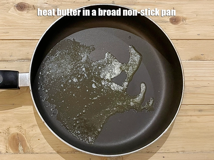 Step 2 – <p><strong>To make green peas snack</strong>, heat the <span style="background-color:rgb(255,255,255);color:rgb(0,0,0);">2 tsp </span><a href="https://www.tarladalal.com/glossary-low-fat-butter-low-cal-butter-butter-substitute-234i"><u>low fat butter</u></a> in …