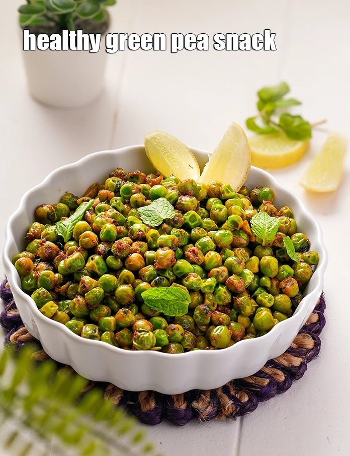 Step 18 – <p>Serve <strong>quick green pea snack recipe | green pea sabzi for diabetics, low cholesterol, weight …