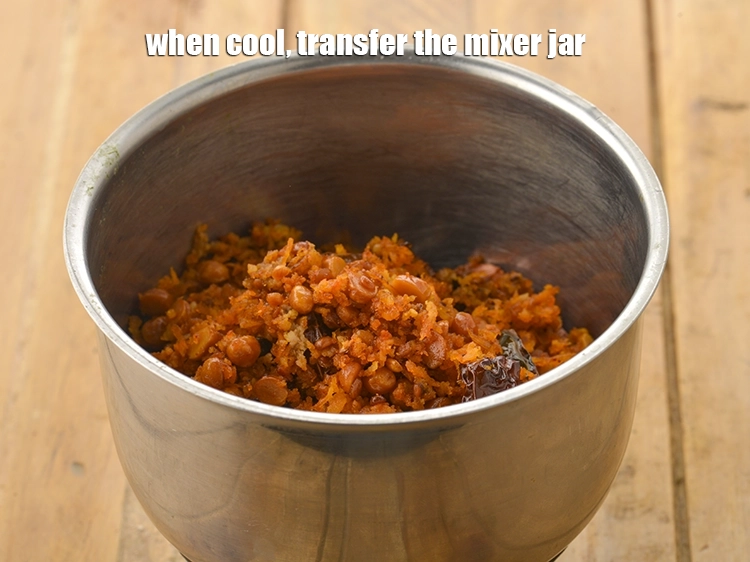 Step 28 – <p><span style="background-color:rgb(255,255,255);color:rgb(0,0,0);">When cool, transfer the </span><strong>mixer jar.</strong></p>
