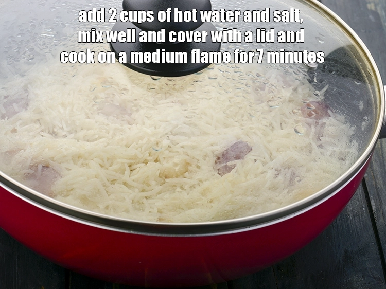 Step 7 – <p><span style="background-color:rgb(255,255,255);color:rgb(0,0,0);">Add 2 cups of <strong>hot water</strong> and </span><a href="https://www.tarladalal.com/glossary-salt-namak-table-salt-418i"><u>salt </u></a><span style="background-color:rgb(255,255,255);color:rgb(0,0,0);">to taste, &nbsp;mix well …